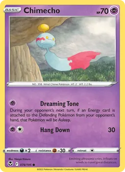 Chimecho, Silver Tempest, no. 074