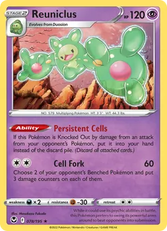 Reuniclus, Silver Tempest, no. 078