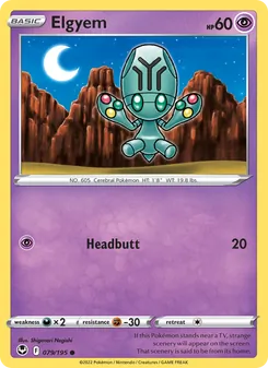 Elgyem, Silver Tempest, no. 079