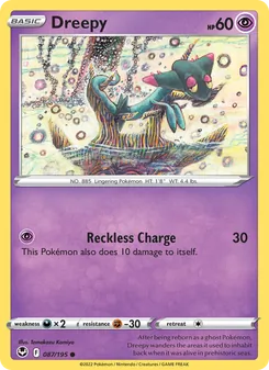 Dreepy, Silver Tempest, no. 087