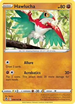 Hawlucha, Silver Tempest, no. 098