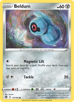 Beldum, Silver Tempest, no. 117