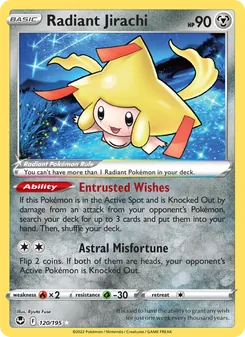 Radiant Jirachi, Silver Tempest, no. 120