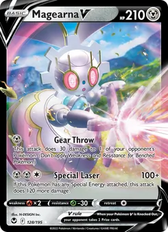 Magearna V, Silver Tempest, no. 128