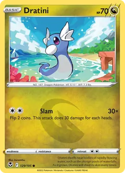 Dratini, Silver Tempest, no. 129