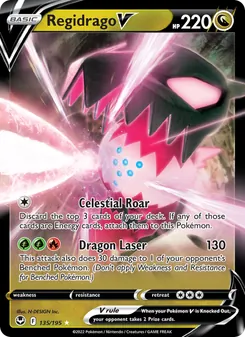 Regidrago V, Silver Tempest, no. 135