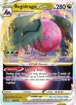 Regidrago VSTAR, Silver Tempest, no. 136