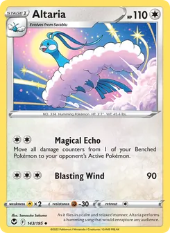 Altaria, Silver Tempest, no. 143