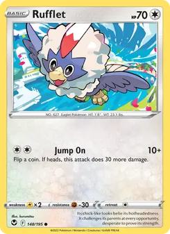 Rufflet, Silver Tempest, no. 148