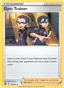 Gym Trainer, Silver Tempest, no. 158