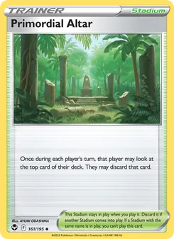 Primordial Altar, Silver Tempest, no. 161