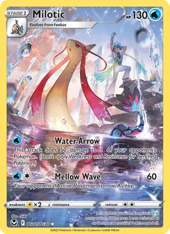 Milotic, Silver Tempest Trainer Gallery, no. TG02