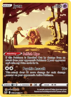 Jynx, Silver Tempest Trainer Gallery, no. TG04