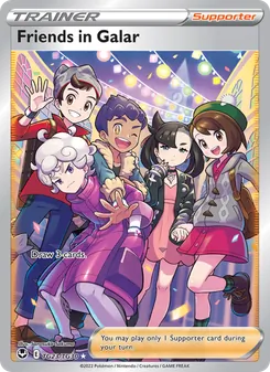 Friends in Galar, Silver Tempest Trainer Gallery, no. TG23