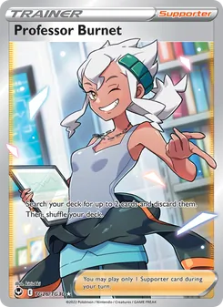 Professor Burnet, Silver Tempest Trainer Gallery, no. TG26