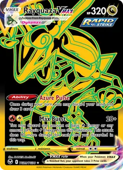 Rayquaza VMAX, Silver Tempest Trainer Gallery, no. TG29