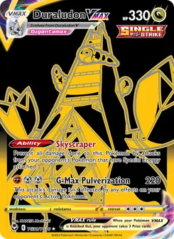 Duraludon VMAX, Silver Tempest Trainer Gallery, no. TG30