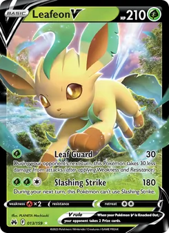 Leafeon V, Crown Zenith, no. 013