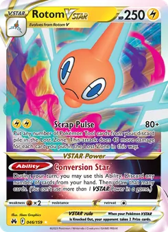 Rotom VSTAR, Crown Zenith, no. 046