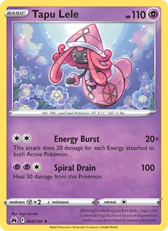 Tapu Lele, Crown Zenith, no. 064