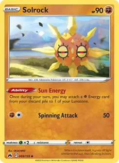 Solrock, Crown Zenith, no. 069