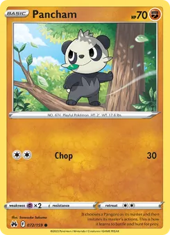 Pancham, Crown Zenith, no. 072