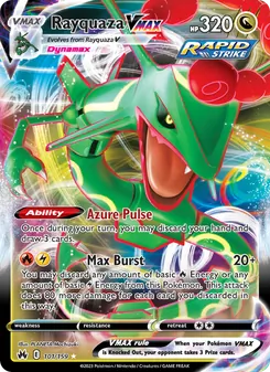 Rayquaza VMAX, Crown Zenith, no. 101