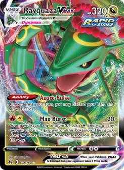 Rayquaza VMAX, Crown Zenith, no. 102