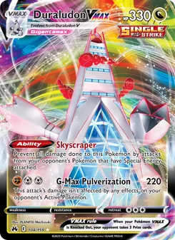 Duraludon VMAX, Crown Zenith, no. 104