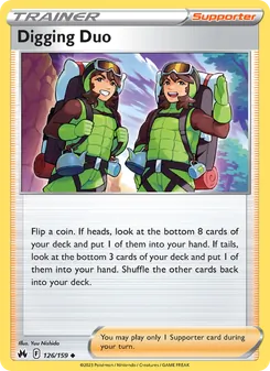 Digging Duo, Crown Zenith, no. 126