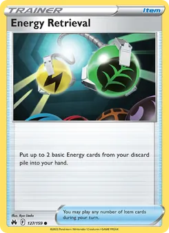 Energy Retrieval, Crown Zenith, no. 127