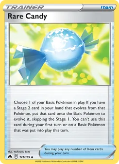 Rare Candy, Crown Zenith, no. 141