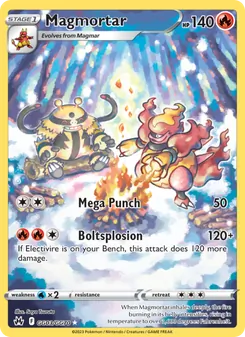 Magmortar, Crown Zenith Galarian Gallery, no. GG03