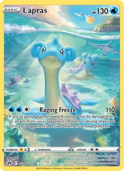 Lapras, Crown Zenith Galarian Gallery, no. GG05