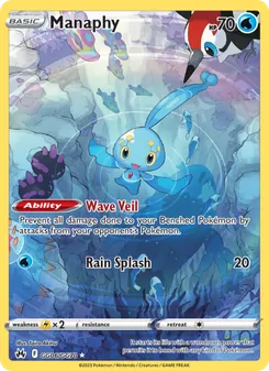 Manaphy, Crown Zenith Galarian Gallery, no. GG06