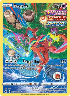 Deoxys, Crown Zenith Galarian Gallery, no. GG12