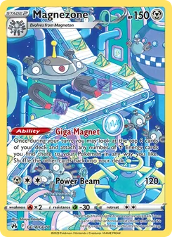 Magnezone, Crown Zenith Galarian Gallery, no. GG18