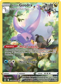 Hisuian Goodra, Crown Zenith Galarian Gallery, no. GG21