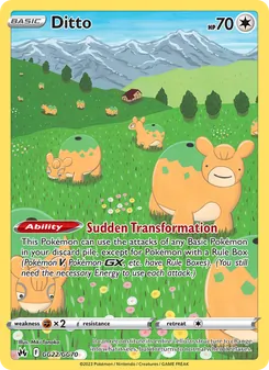 Ditto, Crown Zenith Galarian Gallery, no. GG22