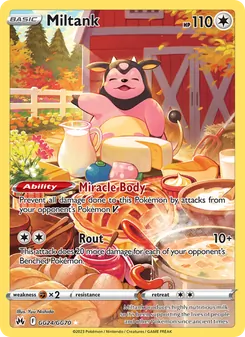 Miltank, Crown Zenith Galarian Gallery, no. GG24