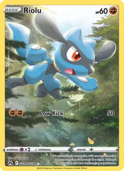 Riolu, Crown Zenith Galarian Gallery, no. GG26