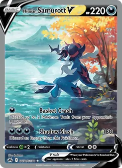 Hisuian Samurott V, Crown Zenith Galarian Gallery, no. GG51