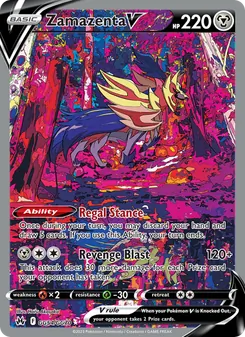 Zamazenta V, Crown Zenith Galarian Gallery, no. GG54