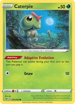 Caterpie, Rebel Clash, no. 1
