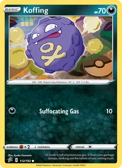Koffing, Rebel Clash, no. 112