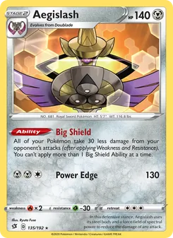 Aegislash, Rebel Clash, no. 135