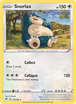 Snorlax, Rebel Clash, no. 141