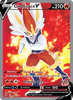 Cinderace V, Rebel Clash, no. 178