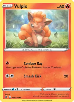 Vulpix, Rebel Clash, no. 24