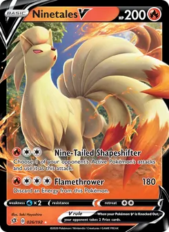 Ninetales V, Rebel Clash, no. 26
